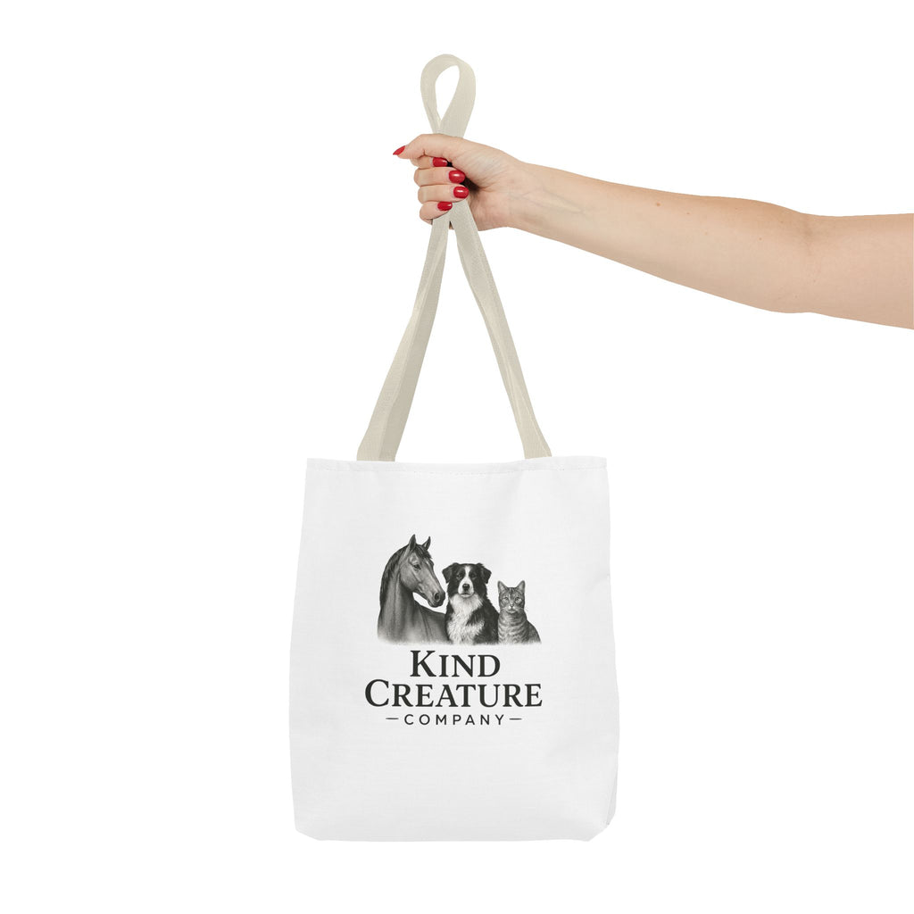 Kind Creature Company Tote Bag — Animal Lover Illustrated Tote