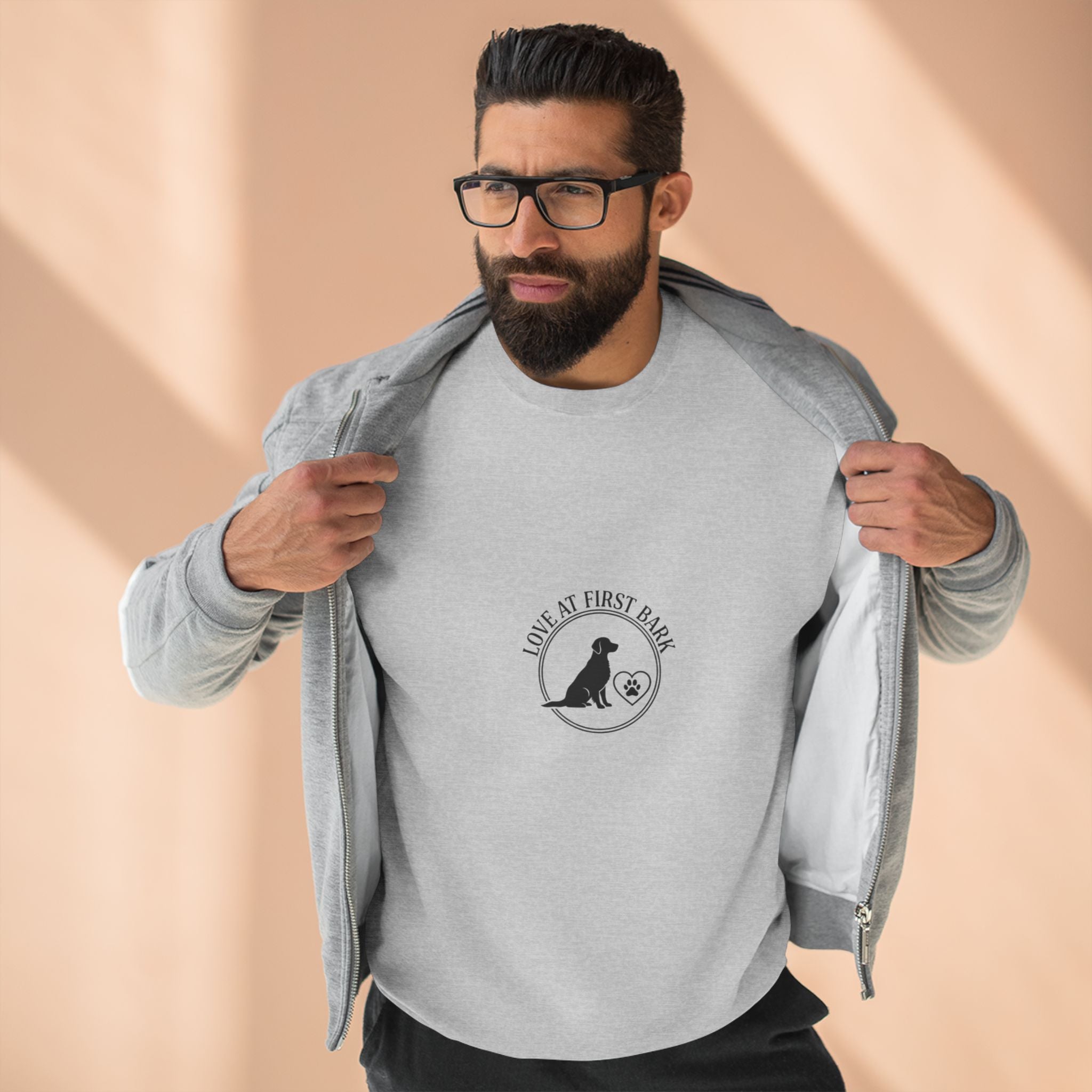 Love at first Bark- Dog Lover Hoodie