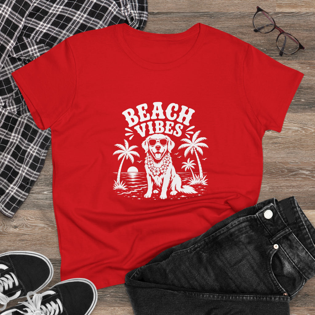 Beach Vibes-Dog beach tee