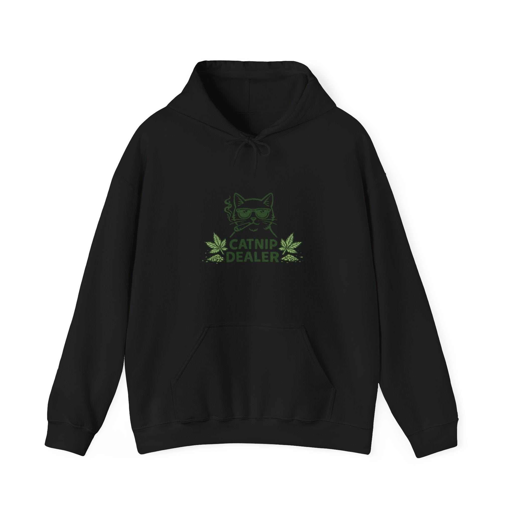 Funny Catnip Dealer Hoodie — Cat Lover Graphic Hoodie