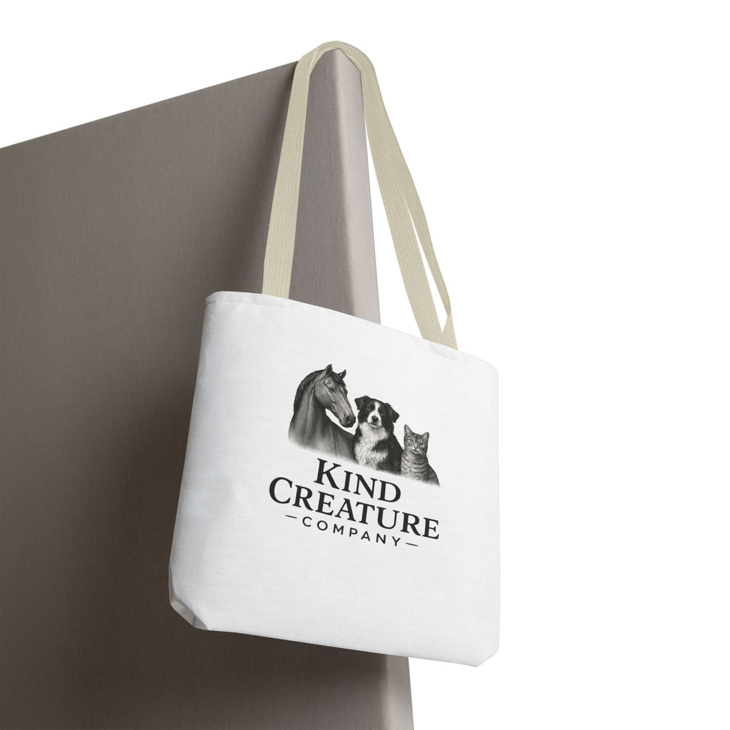 Kind Creature Company Tote Bag — Animal Lover Illustrated Tote