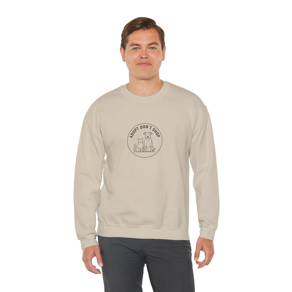 Adopt Don't Shop Sweatshirt