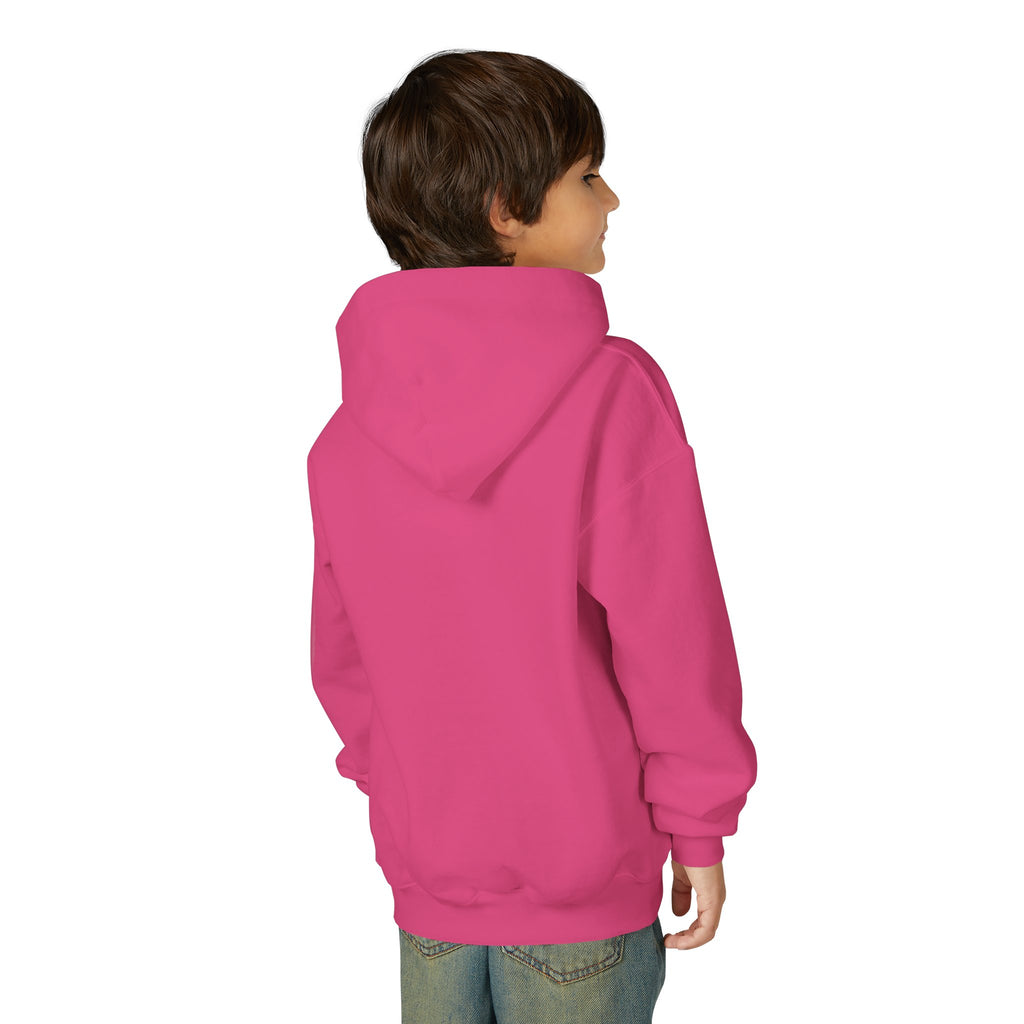 Youth Hoodie — "Love at First Bark" Puppy Graphic