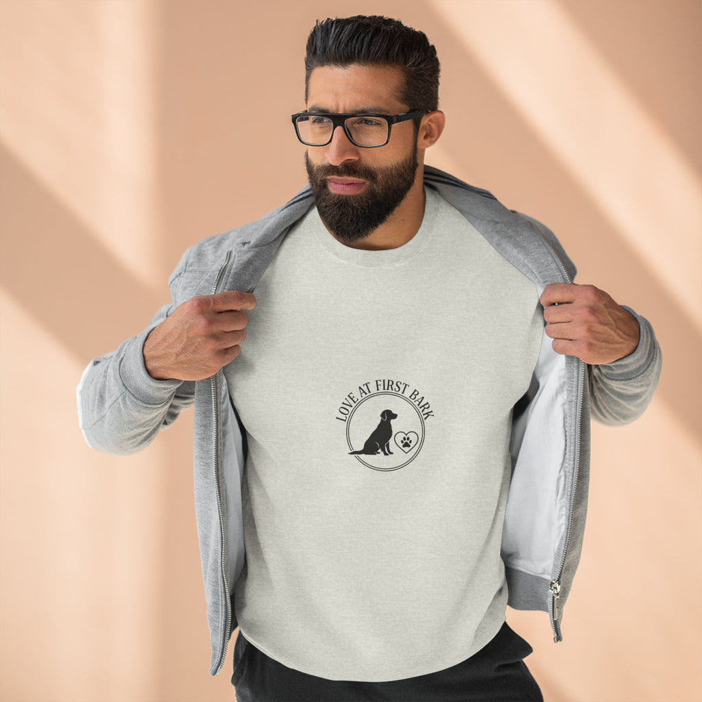 Love at first Bark- Dog Lover Hoodie