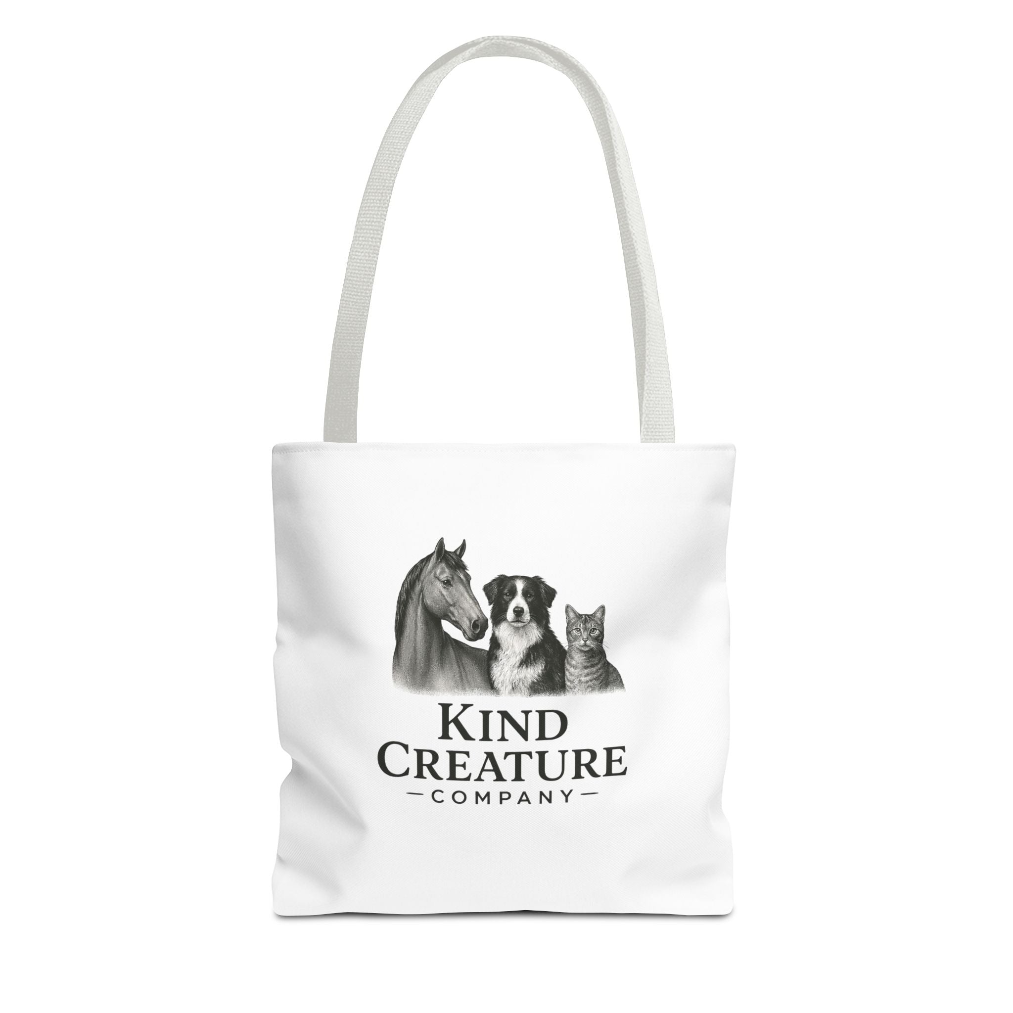 Kind Creature Company Tote Bag — Animal Lover Illustrated Tote