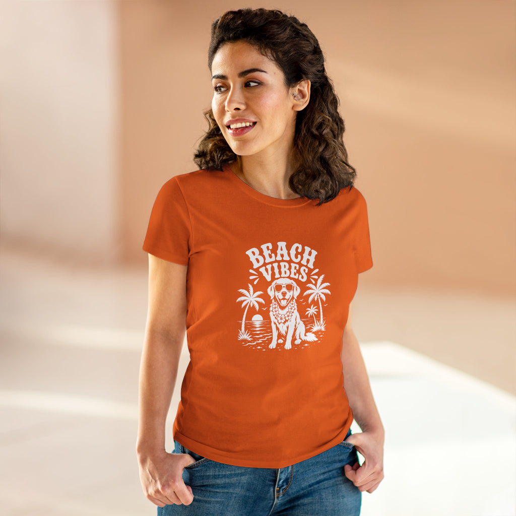 Beach Vibes-Dog beach tee