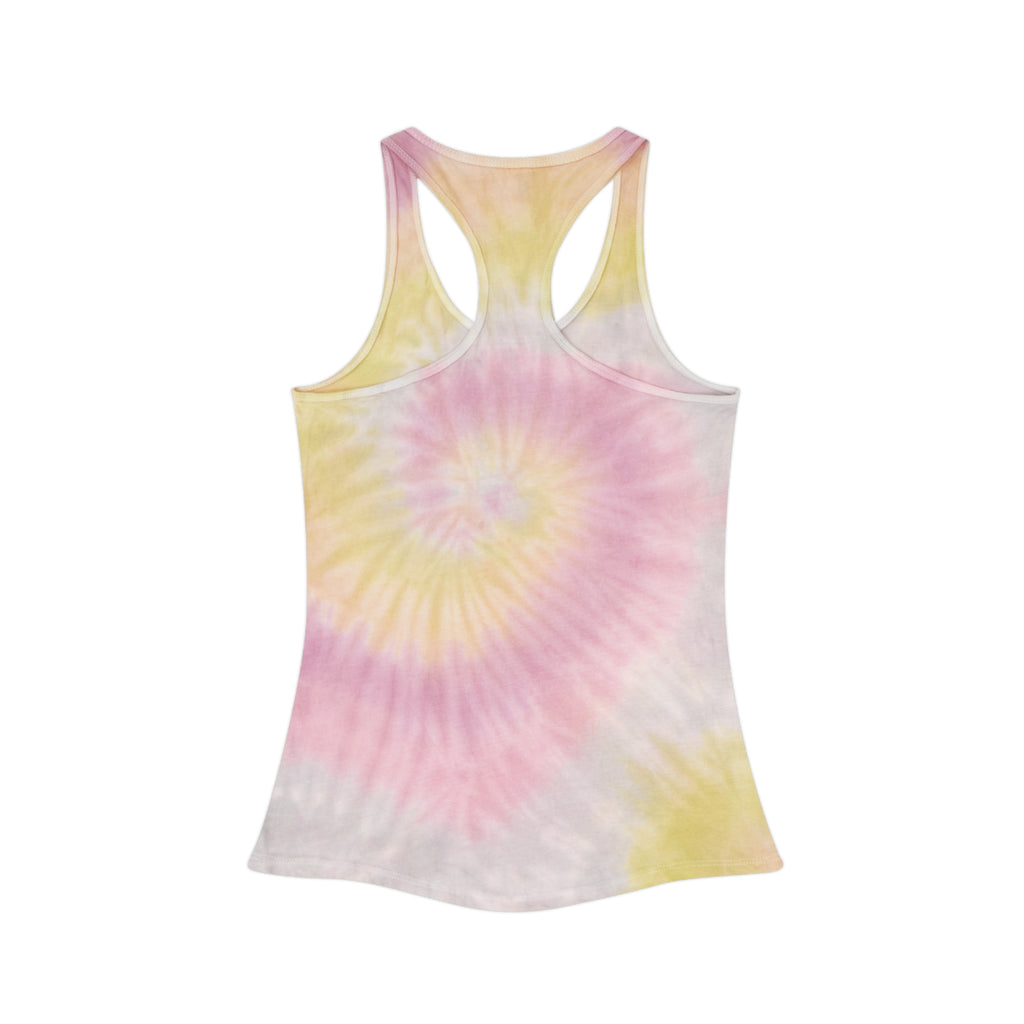 "Coffee  Cats  Good Vibes " Racerback tank