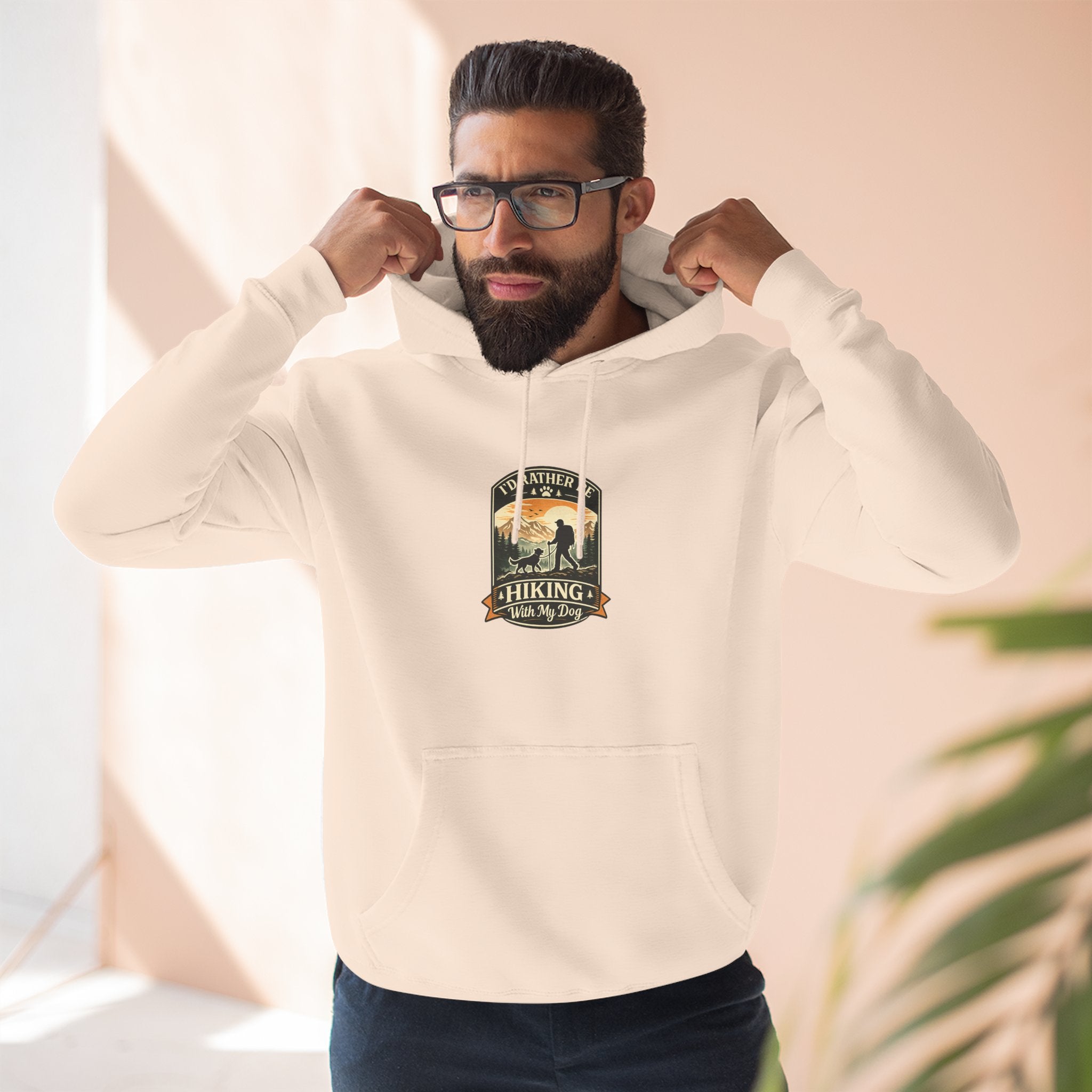 Hiking with my dog Hoodie
