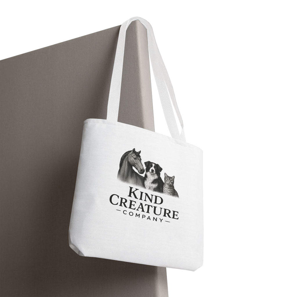 Kind Creature Company Tote Bag — Animal Lover Illustrated Tote