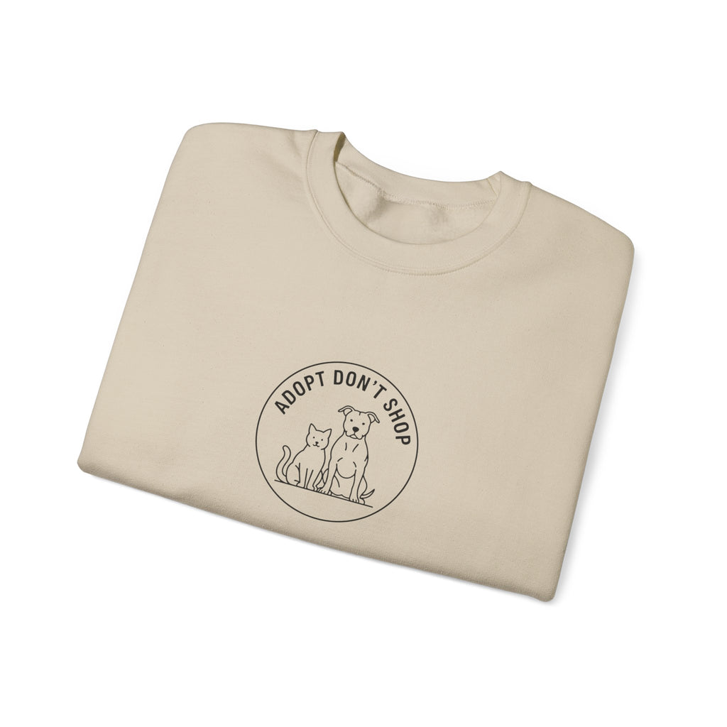 Adopt Don't Shop Sweatshirt