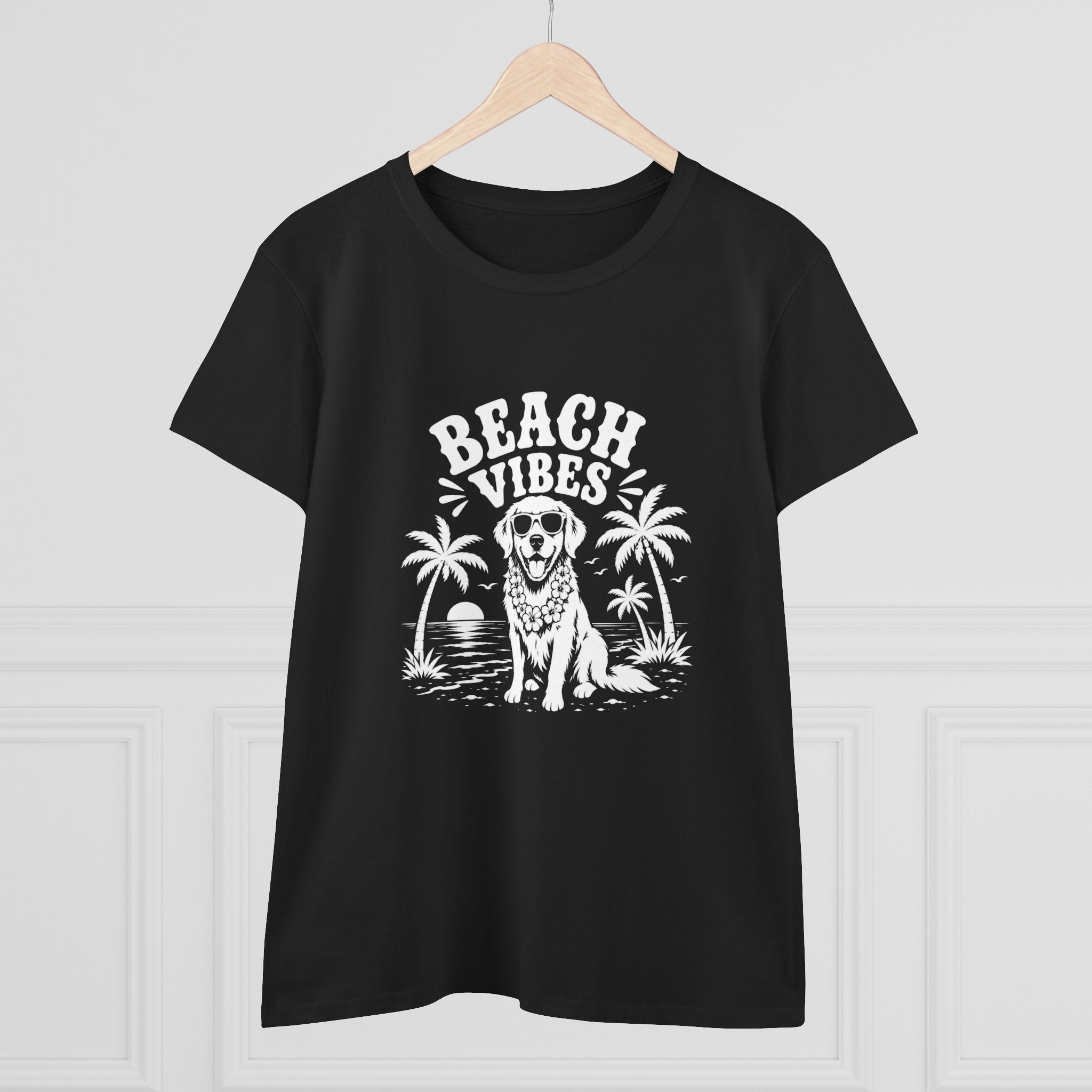 Beach Vibes-Dog beach tee