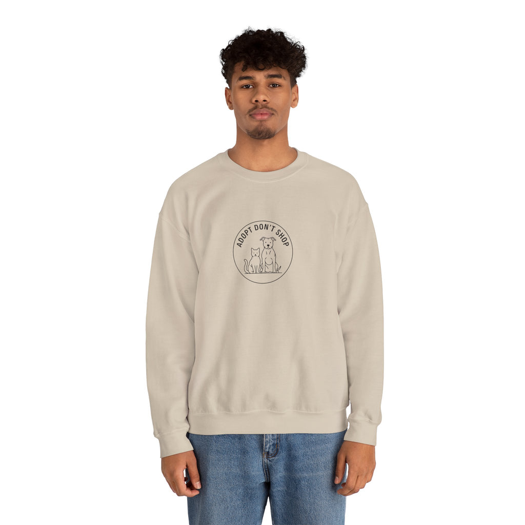 Adopt Don't Shop Sweatshirt