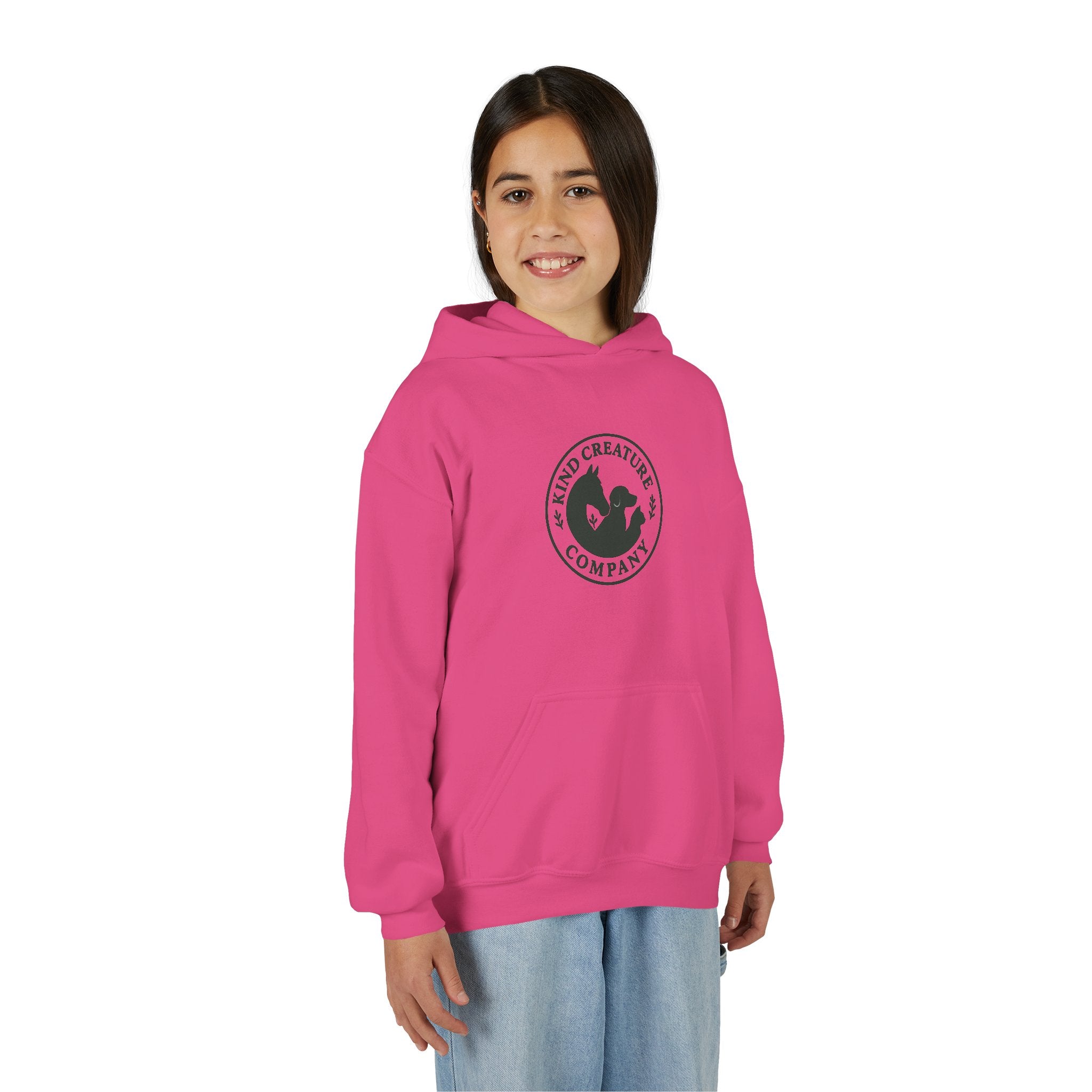 Youth Hoodie — Kind Creatures Company Logo Pullover