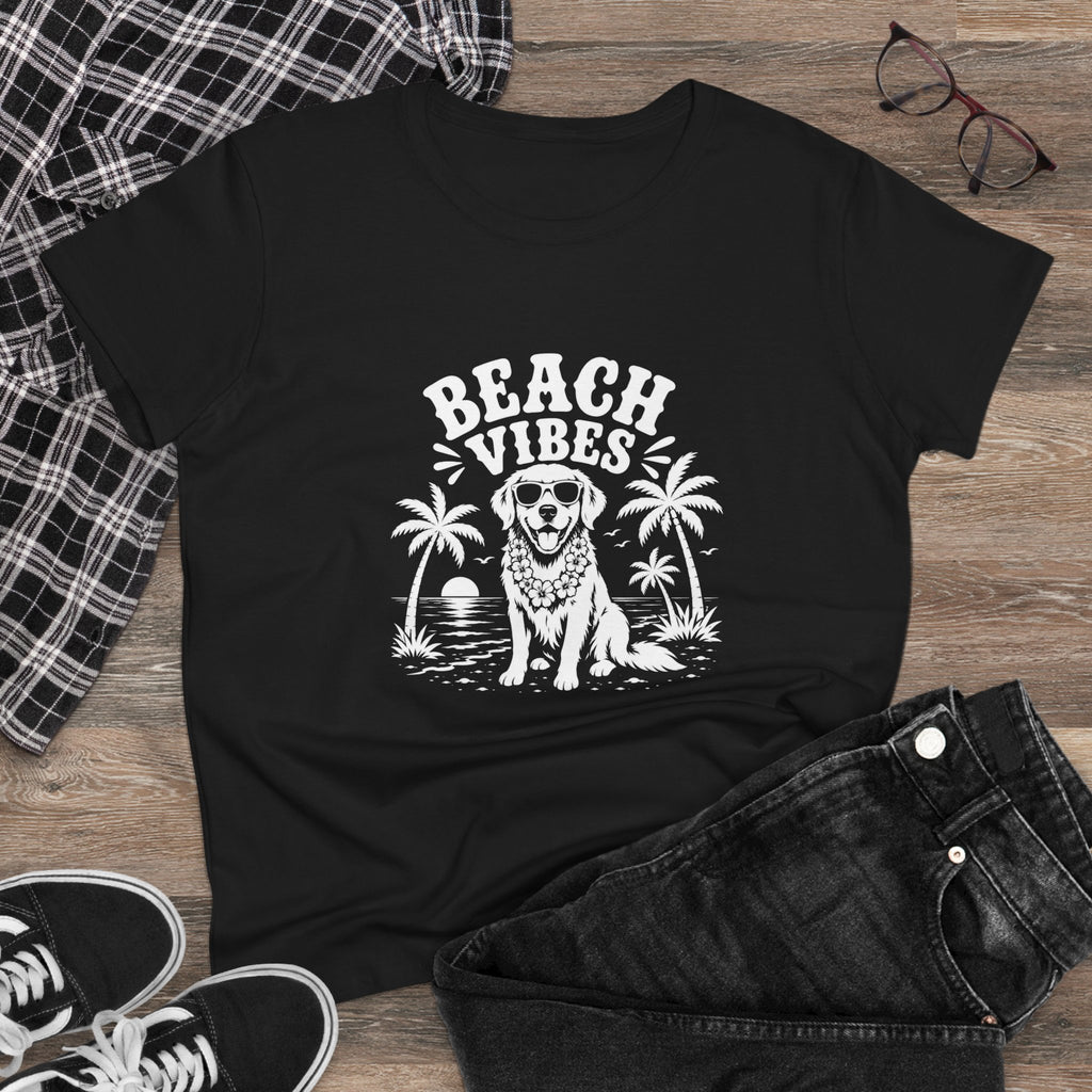 Beach Vibes-Dog beach tee