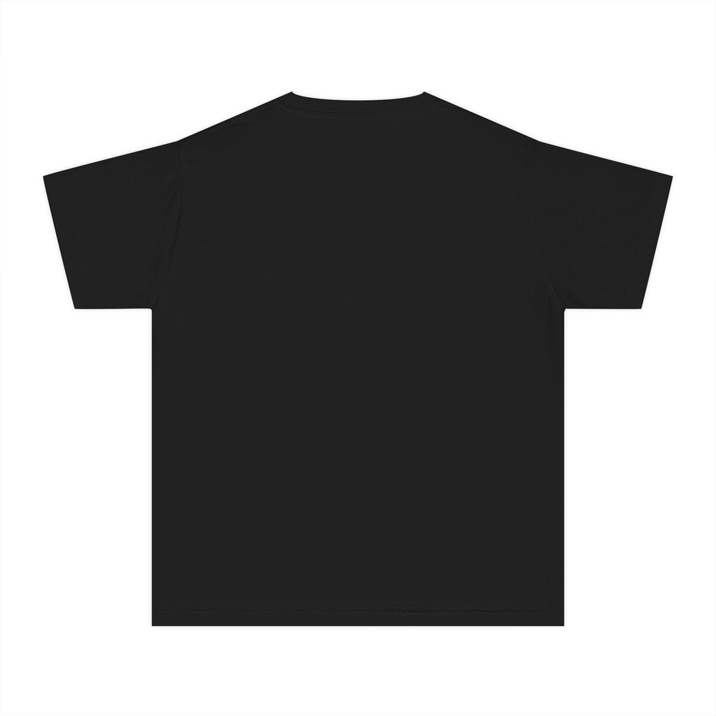 Youth Tee — Cute White Animal Heartbeat Graphic (Kids Casual Top, Spring/Summer)