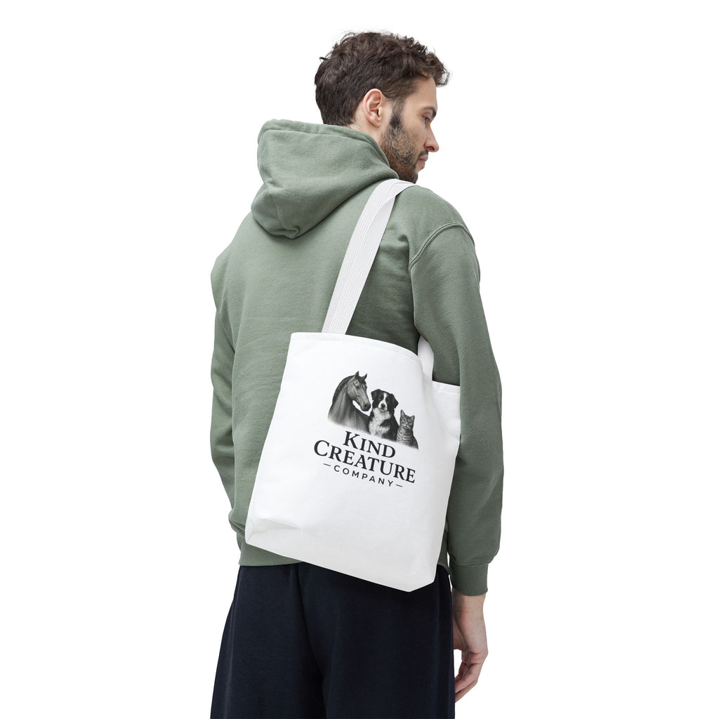 Kind Creature Company Tote Bag — Animal Lover Illustrated Tote