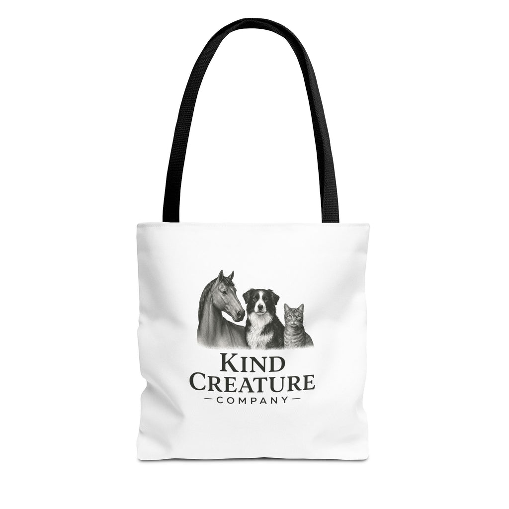 Kind Creature Company Tote Bag — Animal Lover Illustrated Tote