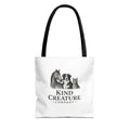 Kind Creature Company Tote Bag — Animal Lover Illustrated Tote