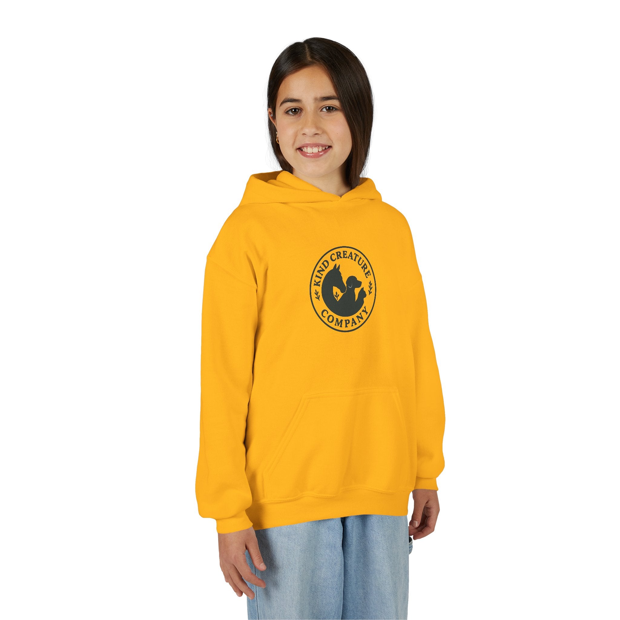 Youth Hoodie — Kind Creatures Company Logo Pullover